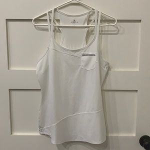 White Athleta workout too